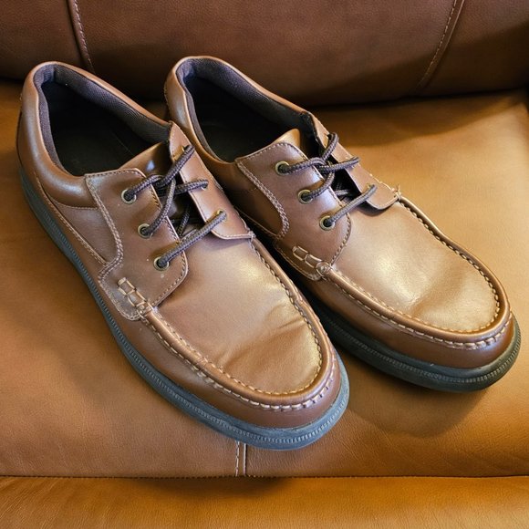 Hush Puppies "Gus" in FULL-GRAIN leather, VGUC, hard to find size - Picture 15 of 16